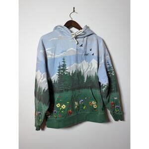 Kith Scenic Fleece Nelson Hoodie 'Larimar'